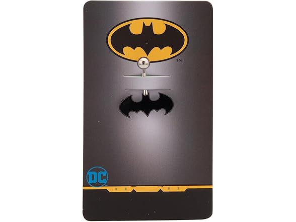 DC Comics Stainless Steel Batman Navel Ring