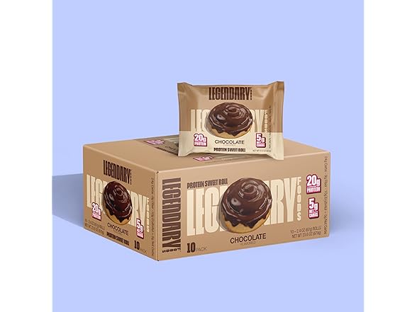 Legendary Chocolate Sweet Roll, 8pk