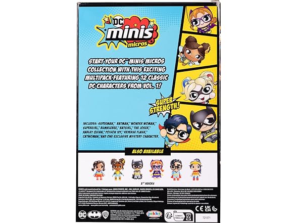 DC Comics DC Minis, Micros 12 Pack