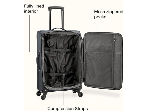 U.S. Traveler Anzio Softside Expandable 30" Luggage
