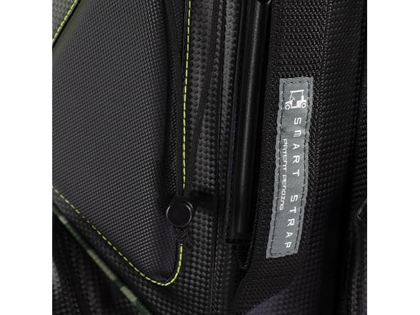 Sun Mountain Mens 2022 Boom Bag 5-Way Divided Golf Cart Bag - Black White