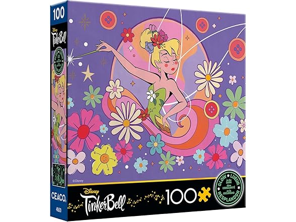 Disney Tinker Bell Flower Magic Puzzle