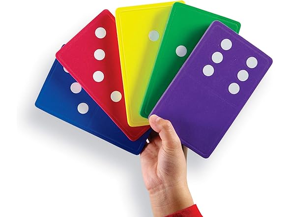Learning Resources Jumbo Foam Dominoes