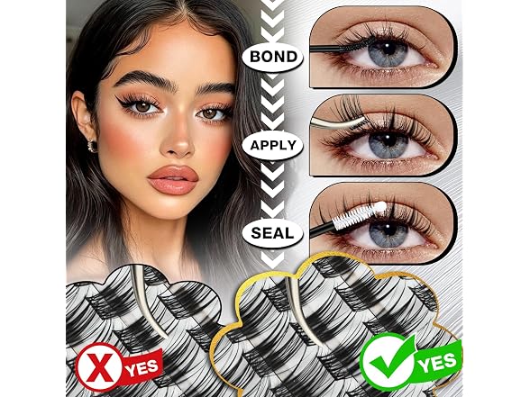 CharmO'clock NS4210035 lash clusters kit