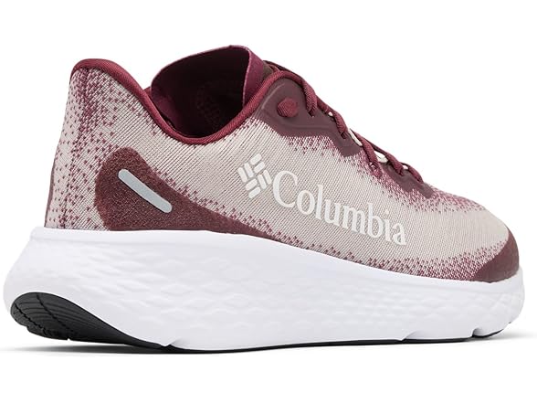 Columbia Womens, White Peach/Deep Madeira, 11