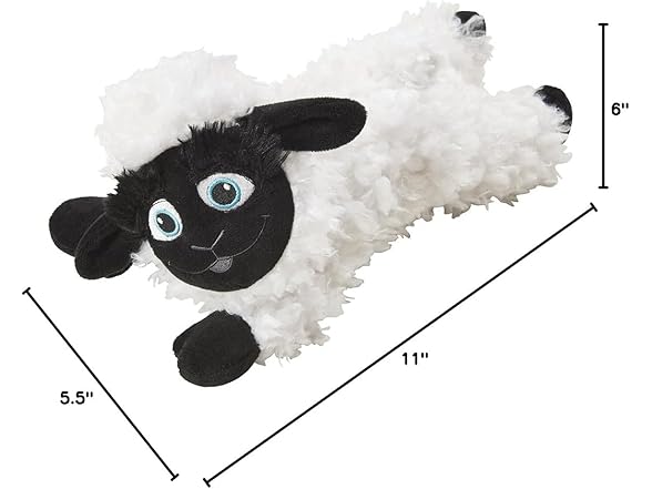 SPOT Baa Baa Black Sheep Plush Dog Toy