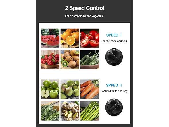 Qcen 500W Centrifugal Juicer Green