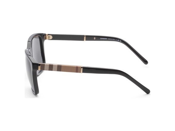 Burberry Men's 58mm Black Sunglasses