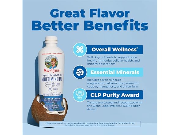 MaryRuth's Liquid Nighttime Multimineral