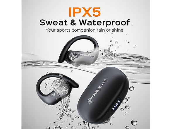 (NEW) TREBLAB X3 Pro Earhook Wireless Earbuds