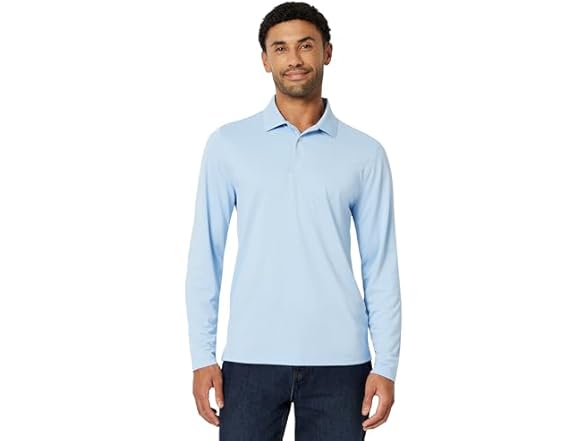 Amazon Essentials Men Slim Long Sleeve Quick Shirt