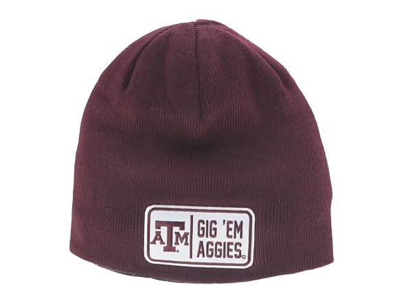 AGGIES Beanie Edge Patch Defer Team Color