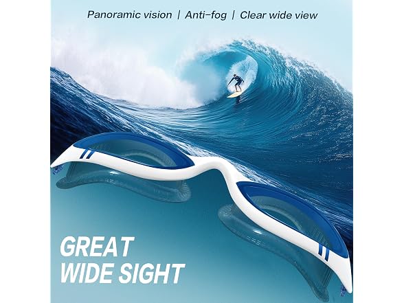 VegoVia Blue Adult Swim Goggles