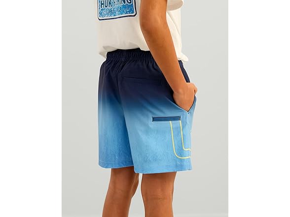 HUK Kids Pursuit Volley Pattern Shorts