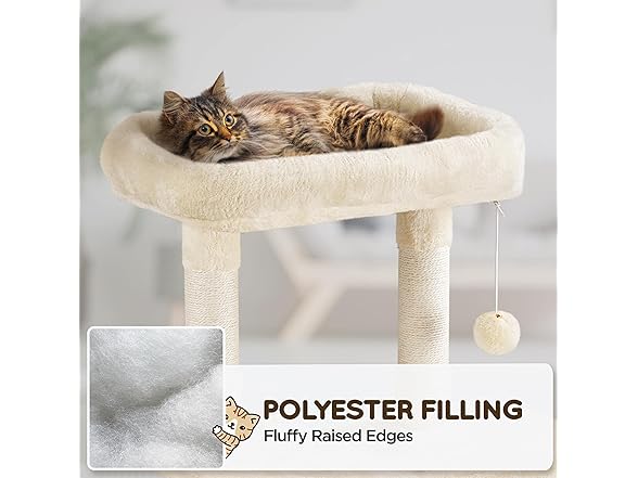 Yaheetech Cat Tree, 63 Inches Multi-Leve