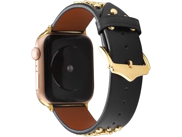 Sufderny Bling Stud Leather Bands