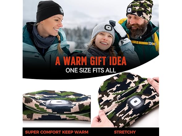 SYMNTEM Gifts for Men, Unisex Beanie Hat