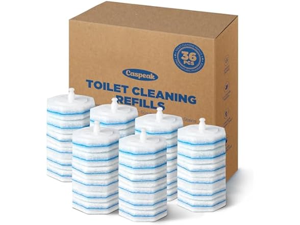 Caspeak Toilet Wand refills 36pcs