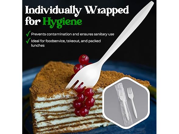 Perfect Stix Wrapped Forks 100ct