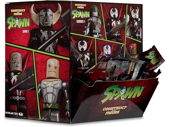 Spawn Construct-a-Figure Full Case (Series 1) 36 Blind Bags