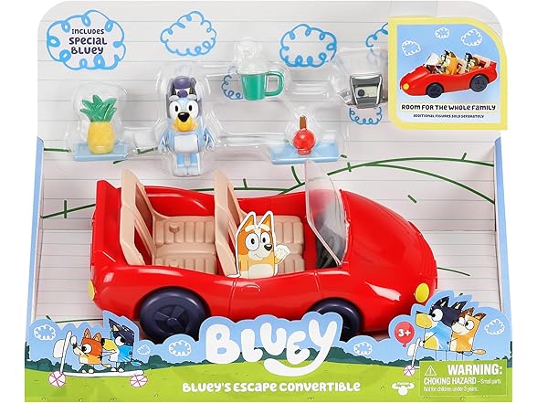 Bluey Vehicle and Figure Pack
