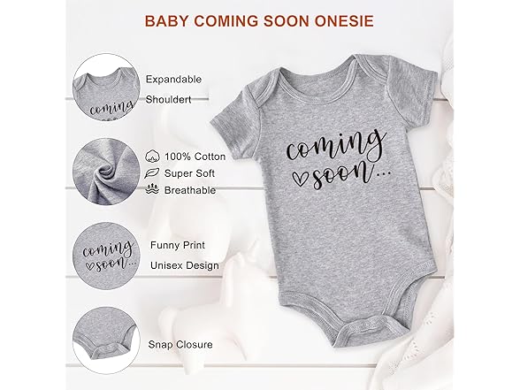 Baby Coming Soon Announcement Ideas