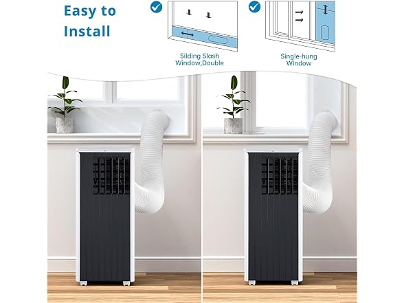 GARVEE JHS-A029A-05KR-D3 AC 8,000 BTU, 3-In-1