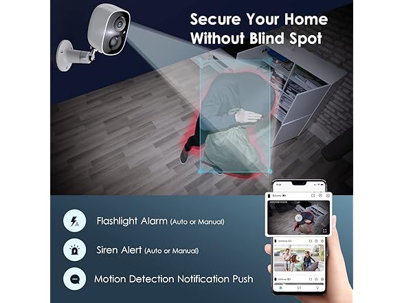 Geekee Wireless Outdoor Security Cameras