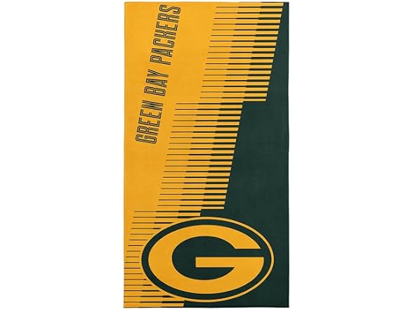 GREEN BAY PACKERS Jacquard Beach Towel