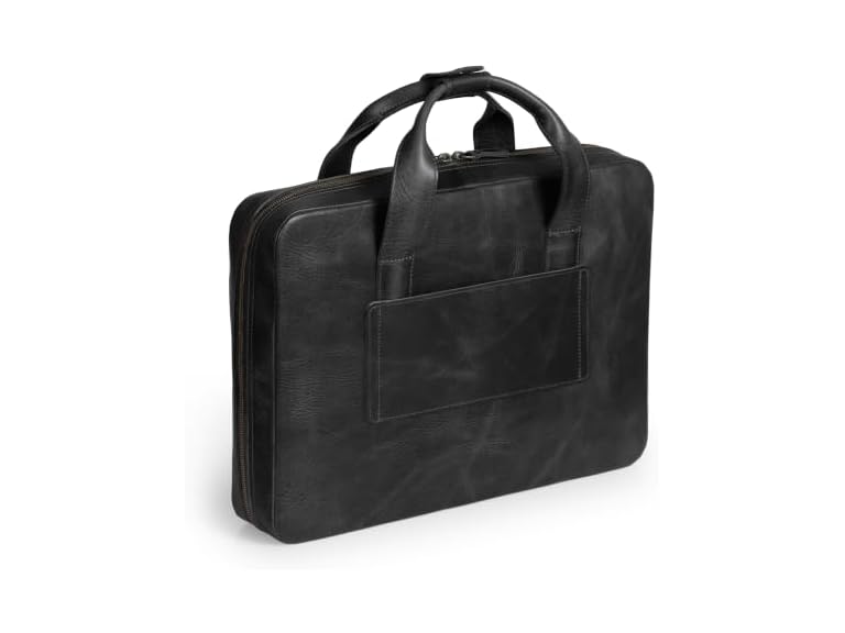 Londo Genuine Leather Organizer Satchel