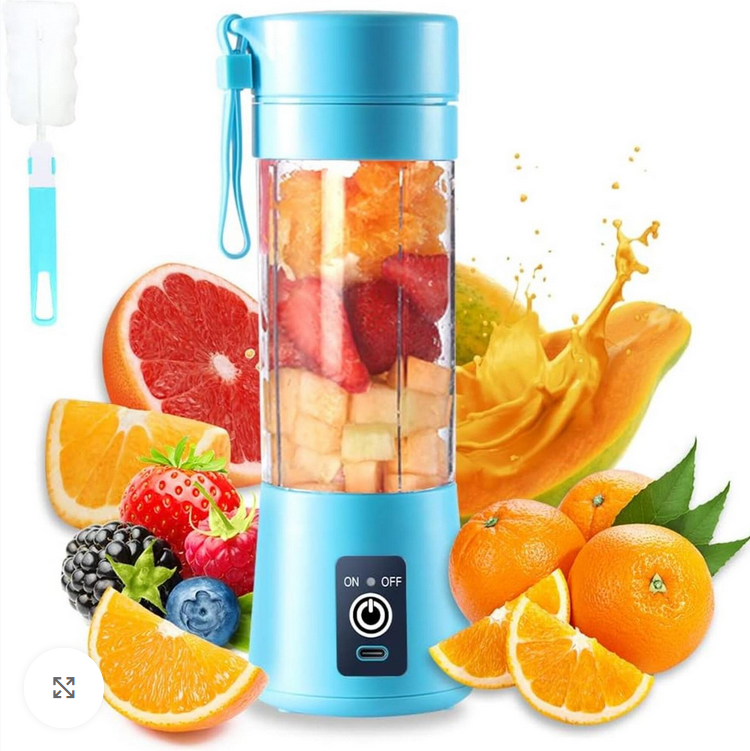 JUST MIX 3PX-MINIJUICER-Blue Just Mix - Go Mini Travel Juicer - Gallery 4