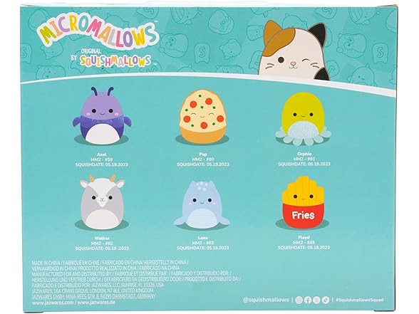 Squishmallows Original Micromallows 6-Pack