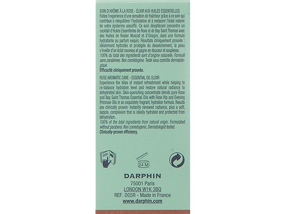DARPHIN Rose Aromatic Care Hydra-Softening Oil