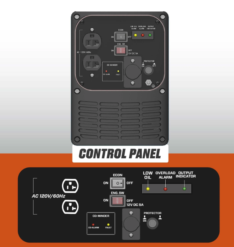 Senix 1000 Watt Gas Inverter/Generator - Gallery 8