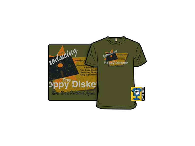 1971-Floppy Diskette - Women's Large