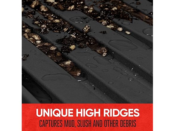 Motor Trend FlexTough Floor Mats Black