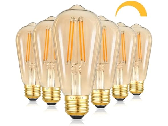7W Dimmable LED Light Bulbs, 60Watt Equivalent