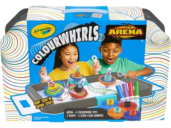 Crayola Colourwhirls Battle Arena Art Game