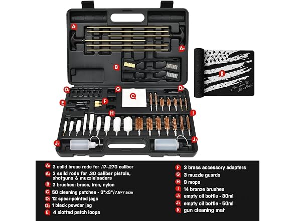 GLORYFIRE Universal Gun Cleaning Kit