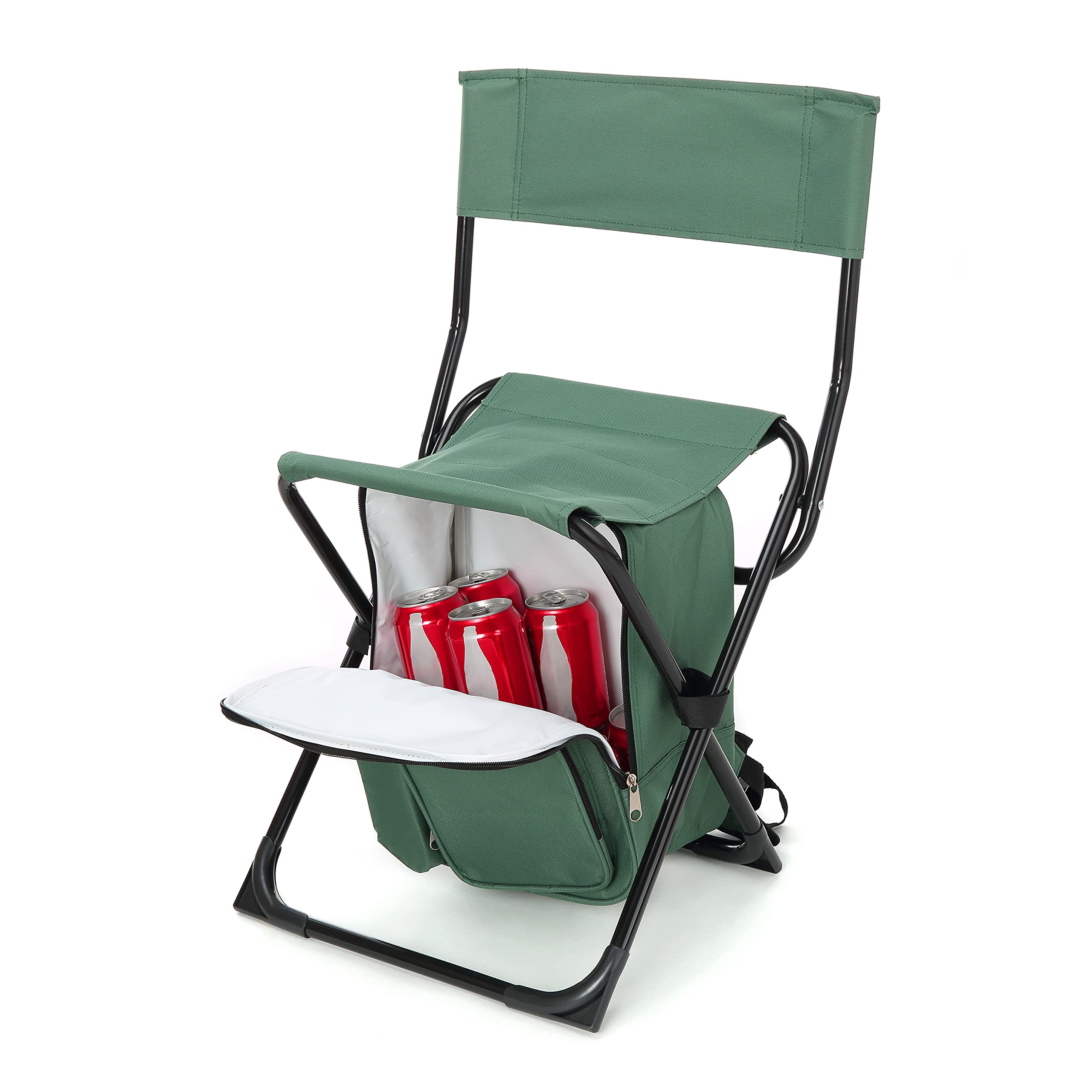 ARROWHEAD OUTDOOR Backrest Stool w/ Cooler Bag - Gallery 16