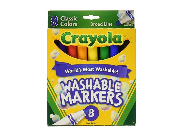 8 ct. Crayola Broad Line Washable Markers