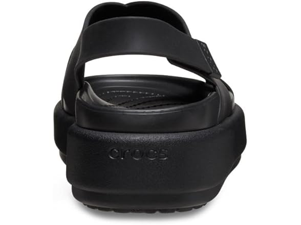 Crocs Brooklyn Luxe Womens Cross Strap Black