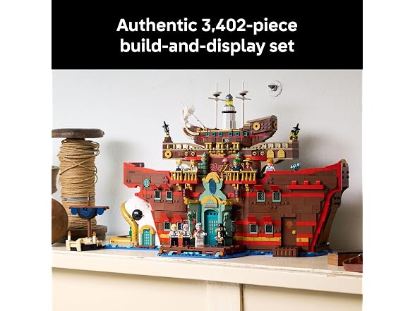 LEGO ONE Piece The Baratie Floating Restaurant Building Set