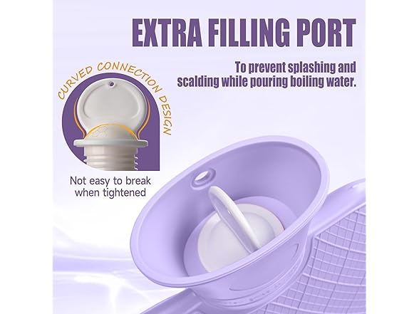 FORICOM Hot Water Bottle | 2L