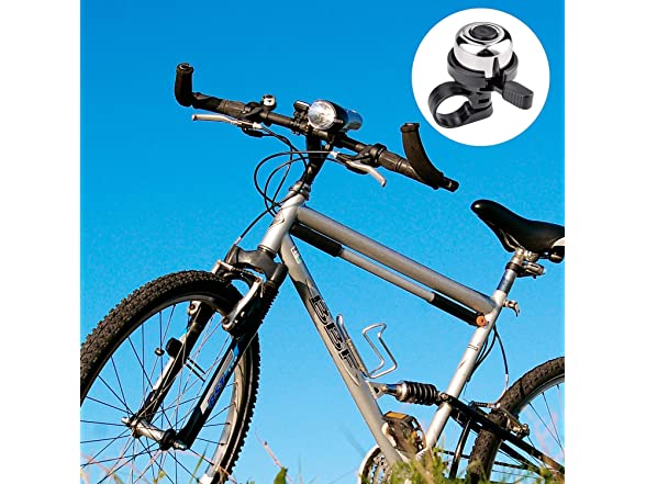 Bike Bell, Gold, 2 Pack