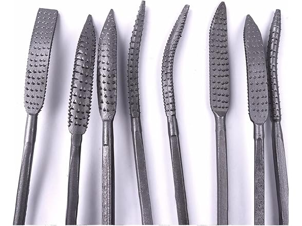 LUQIQI CON-90 8PCS Riffler File Set