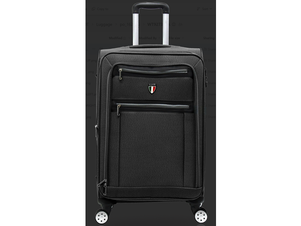 TUCCI Italy TURISTA 3Pc (20", 28", 32") Softside Luggage Set