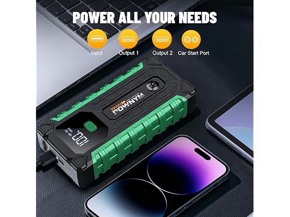 Pownym 12V Jump Starter for Car