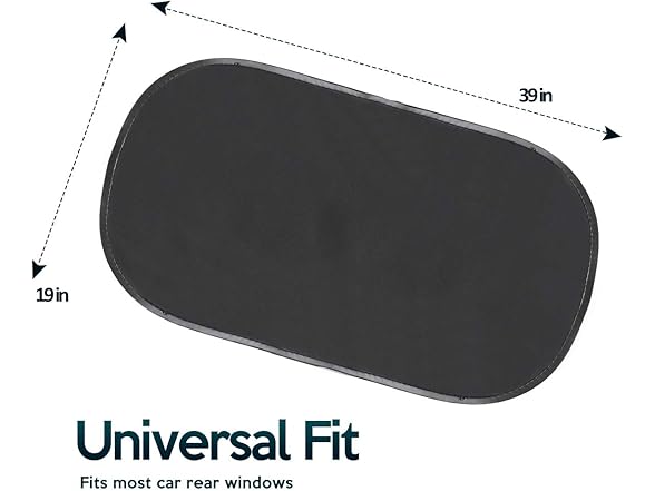Zone Tech Rear Sun Stop Sunshade