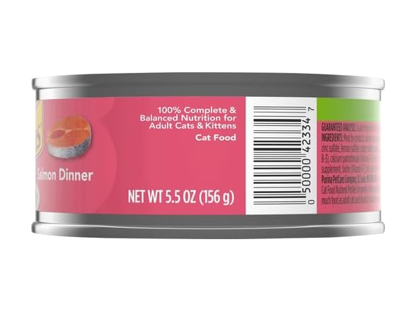 Friskies Classic Pate Salmon Dinner, 5.5 Oz